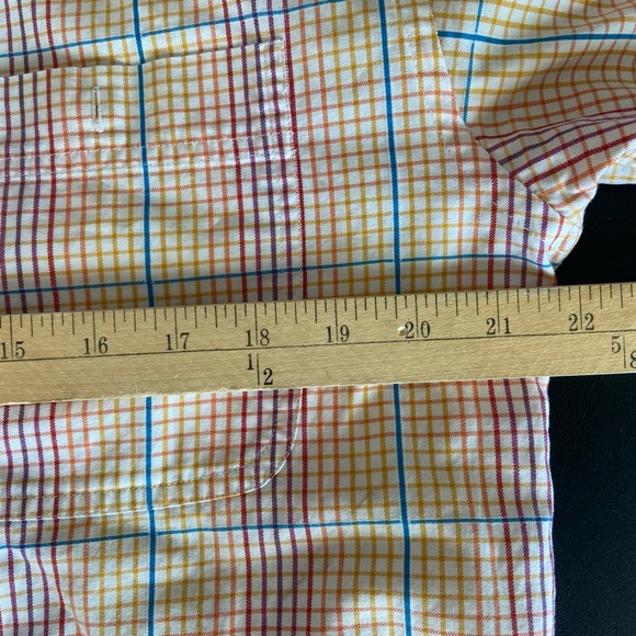 George Strait Wrangler Button Down Long Sleeve One Pocket Shirt-please see desc - Picture 6 of 8